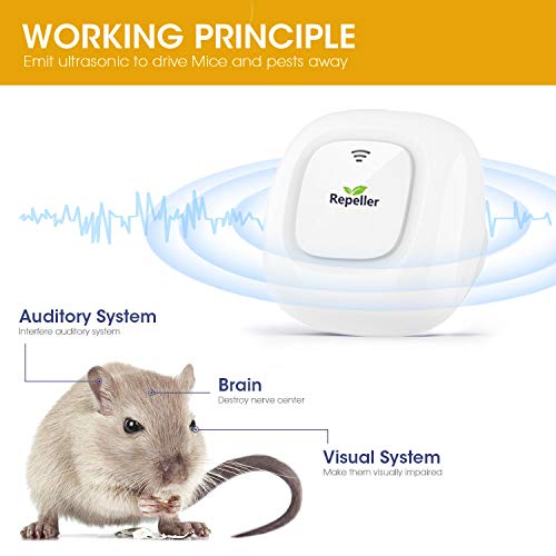 Repelente ultrasonico, antimosquitos,antimosquitos electrico,control de plagas,anti cucarachas, moscas, mosquitos, ratones, arañas,100% Inofensivo
