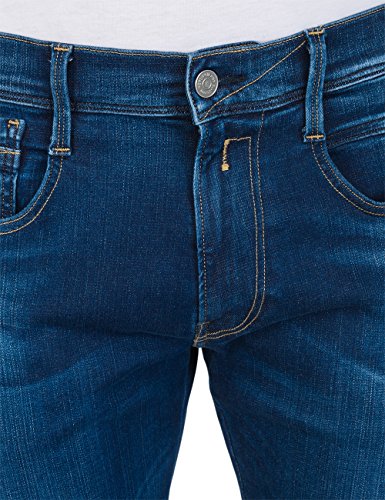 REPLAY Anbass Vaqueros Slim, Azul (Blue Denim 9), W30/L34 para Hombre