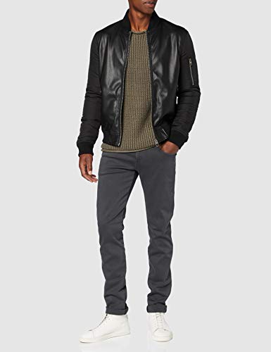 REPLAY Anbass Vaqueros Slim, Negro (Blackboard 290), W31/L32 (Talla del Fabricante: 31) para Hombre