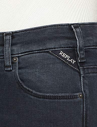 REPLAY Stella Vaqueros Skinny, Azul (Dark Blue 7), W29/L30 (Talla del Fabricante: 29) para Mujer