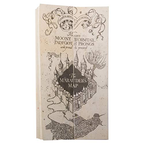 Replica Mapa del merodeador Hogwarts Fans Harry Potter Modelo pequeño