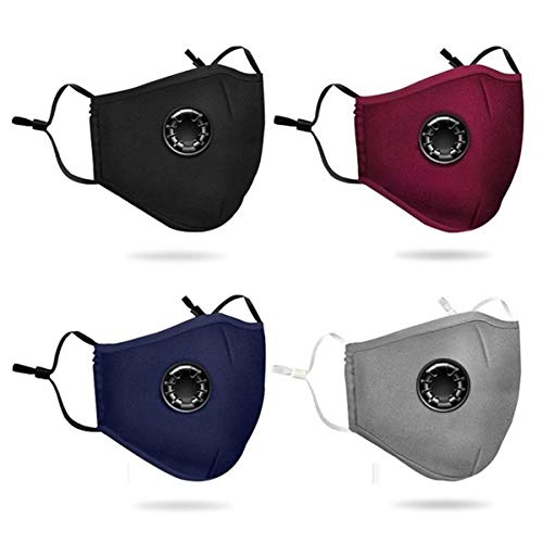 Reutilizables y Lavables Antipolvo CALIDAD MEJORADA - 1 Unidad - (GRANATE)