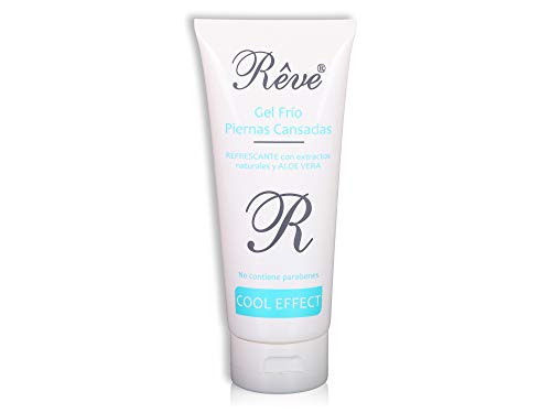 REVE GEL FRIO PIERNAS CANSADAS - 200 ml - Alivio instantáneo para piernas cansadas y doloridas, Mejora la circulación y el malestar muscular.