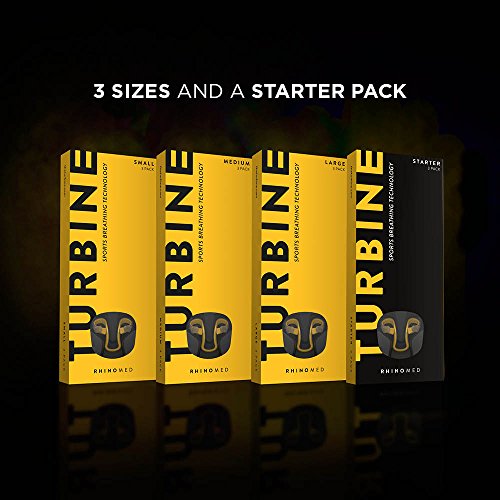 Rhinomed Turbine Nasal Dilator for Athletic Breathing, Small