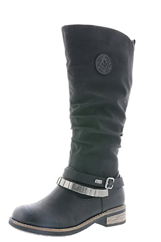 Rieker Schuhe Genf-Mombasa-Arusha Black-Black-Black (94661-00) 41 Schwarz