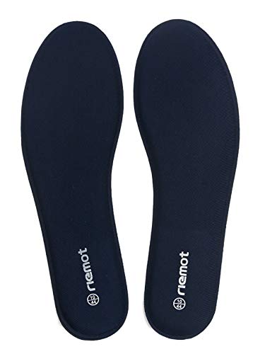 riemot Plantillas Memory Foam para Zapatos de Hombre y Mujer, Plantillas para Zapatillas Botas, Cómodas y Amortiguación para Trabajo, Deportes, Caminar, Senderismo Azul Armada 45 EU