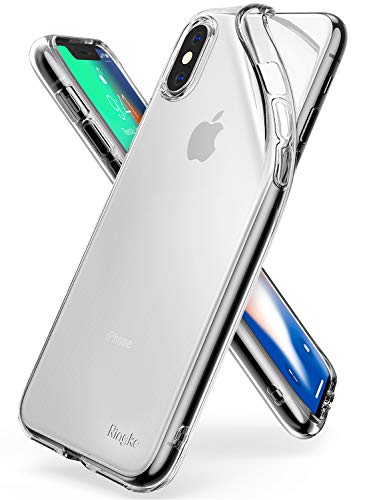 Ringke Funda Apple iPhone X [Air] Ligera como el Aire, Carcasa Protectora Resistente a los arañazos de TPU Transparente Ligera y Fina para Apple iPhone 10 - Transparente Clear