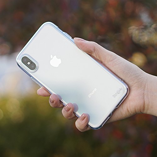 Ringke Funda Apple iPhone X [Air] Ligera como el Aire, Carcasa Protectora Resistente a los arañazos de TPU Transparente Ligera y Fina para Apple iPhone 10 - Transparente Clear