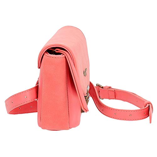 Riñonera con bandolera Pepe Jeans Bitmat Coral