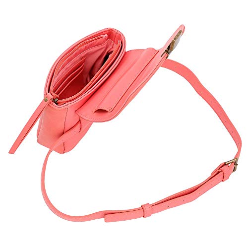 Riñonera con bandolera Pepe Jeans Bitmat Coral