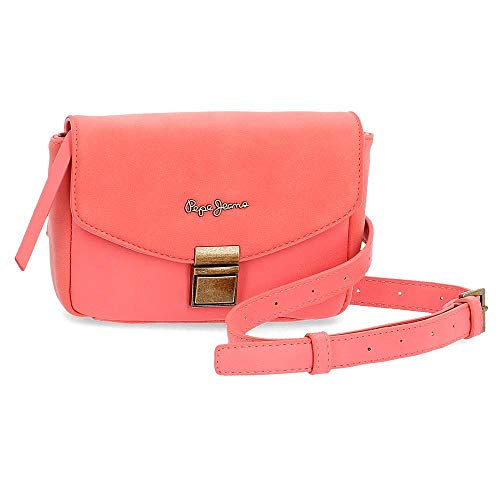 Riñonera con bandolera Pepe Jeans Bitmat Coral
