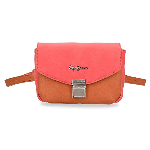 Riñonera con Bandolera Pepe Jeans Duane Marrón
