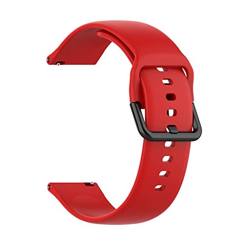 riou Correa Compatible con Xiaomi Huami Amazfit GTS ，Correa de Reloj Banda de Reemplazo Silicona Suave Sports Pulsera Reloj Inteligente，130+87mm