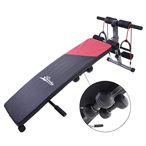 Riscko Wonduu Banco De Abdominales con Mancuernas