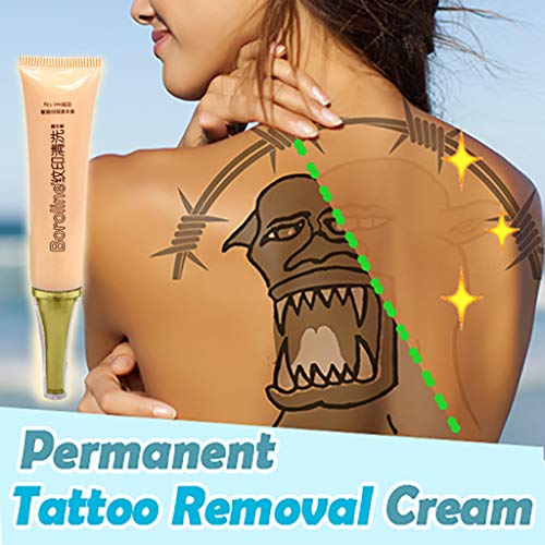 RISTHY Crema de Eliminación de Tatuajes - para Eliminar Tatuajes Que No Queremos - Crema para Borrar Tatuajes De Forma Efectiva, Segura E Indolora - Ocultar Tatuajes De Forma Segura