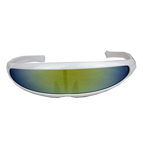 RISTHY Gafas de Sol Deportivas Al Aire Libre Cola de Pescado Gafas Protección UV para Hombres Mujeres Ciclismo Correr Conducir