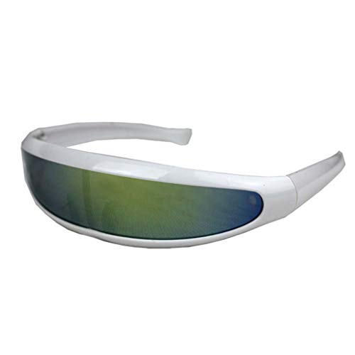 RISTHY Gafas de Sol Deportivas Al Aire Libre Cola de Pescado Gafas Protección UV para Hombres Mujeres Ciclismo Correr Conducir