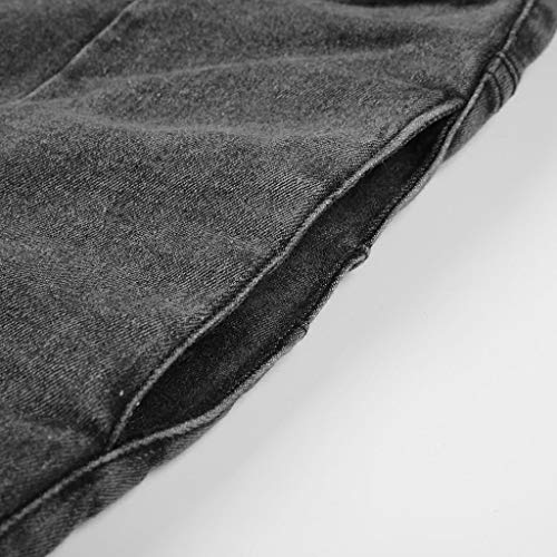 RISTHY Jeans Skinny Push-Up Mujer Vaqueros Pantalones Elásticos Jeans Denim Largo Mujer Cintura Alta con Cordón Lazo Vaquero Tejano para Mujer Elástico Relaxed-Fit