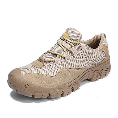 RLJJCS1163 Moda zapatillas de deporte for los hombres top del punto bajo de los zapatos corrientes Caminar Senderismo Deporte atan for arriba Fooling de punto del dedo del pie redondo antideslizante t