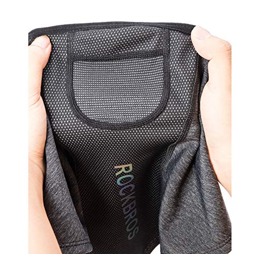 ROCKBROS Pasamontañas Máscara Facial para Ciclismo Moto Esquí Deportes de Invierno Antipolución y a Prueba de Viento Transpirable Unisex