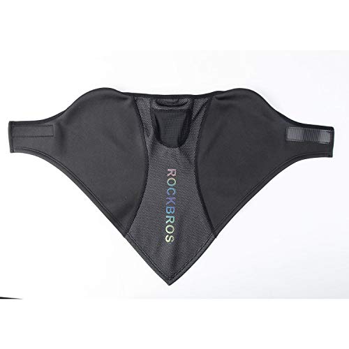 ROCKBROS Pasamontañas Máscara Facial para Ciclismo Moto Esquí Deportes de Invierno Antipolución y a Prueba de Viento Transpirable Unisex