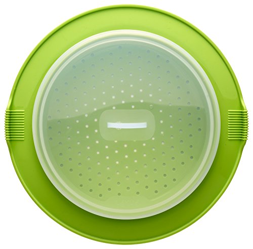 Rocook Vaporera, Silicona, Verde, 32x32x2.5 cm