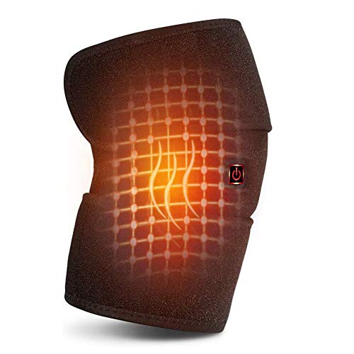 Rodillera de Calefacción para Terapia de Frío y Calor para Calentar las Articulaciones y Aliviar el Dolor de la Rigidez de la Rodilla, la Artritis y Las Distensiones, se Adapta a Hombres y Mujeres