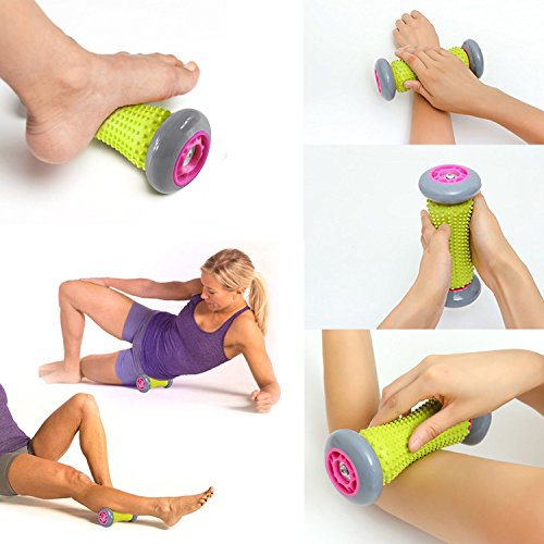 Rodillo de masaje para pies, rodillo muscular Beupro para recuperación de fascitis plantar y relajación de músculos tensos.