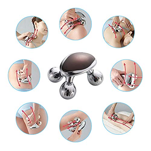 Rodillo Masajeador anticelulitico, Micro Corriente Masajeador, Apriete Cuerpo,Adelgazante,Rodillo Anticelulítico para el cuerpo