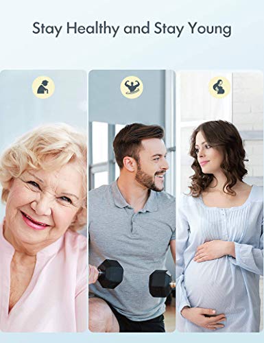 Roffie Tensiómetro de Brazo Digital Monitor Tipo de Banda para Brazo Digital Medidor de Presión Arterial Electrónico Mini Tamaño Ligero Portátil