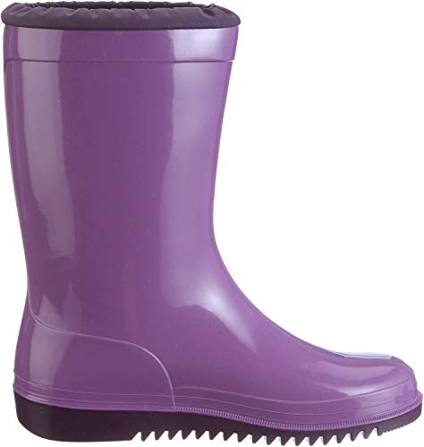 Romika Kadett 02002 - Botas de agua para niños, unisex, color Morado, talla 36