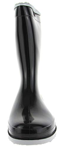 Romika Kadett 02002 - Botas de agua para niños, unisex, color Negro, talla 36