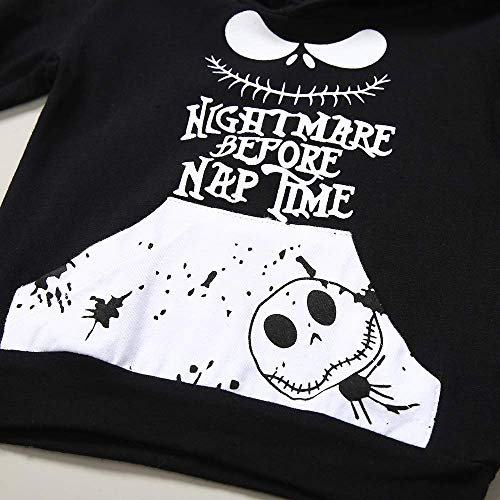 Ropa Bebe, Niños Bebés Otoño Invierno Sudaderas con Capucha Ropa Camisas Recién Nacido Niño Manga Larga Imprimir Top + Pantalones Conjunto Traje（6-12mes ）