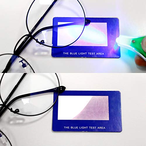 ROSA&ROSE Gafas para Ordenador Anti luz Azul - Gafas con Filtro de luz Azul bloqueo de luz azul Evita la Fatiga Ocular para Hombre y Mujer