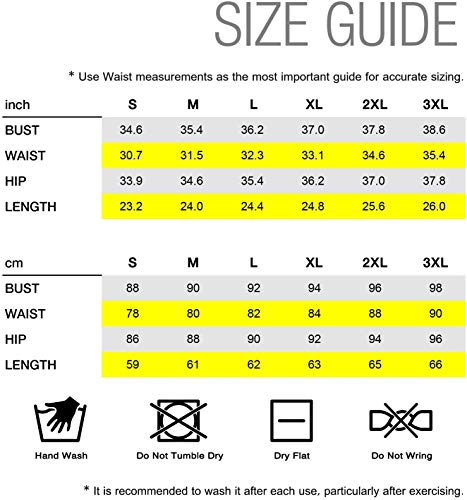 Roseate Faja Reductora Mujer Camisetas Sauna Chaleco Neopreno de Sudoración para Deporte Quema Grasa Cierre de Gancho M