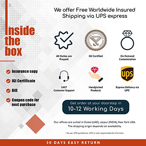 Rosec Jewels 92.5 plata de ley round-brilliant-shape H-I Diamond