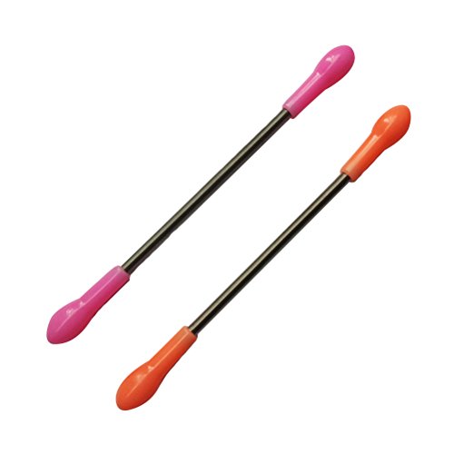 ROSENICE Dispositivo facial de la extracción del pelo del palillo de la primavera del removedor del pelo facial de Epilator para la mujer 2pcs
