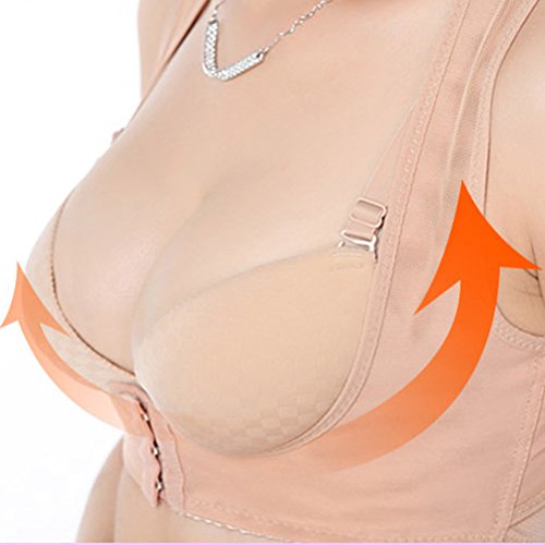 ROSENICE Faja para Espalda Corrector de Postura Espalda Mujer Soporte de Espalda Ajustable Talla S
