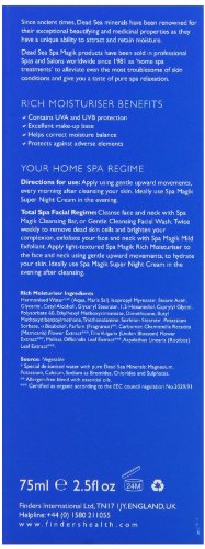 Rostro Magik Dead Sea Spa Cuidado Intenso 75ml Hidratación