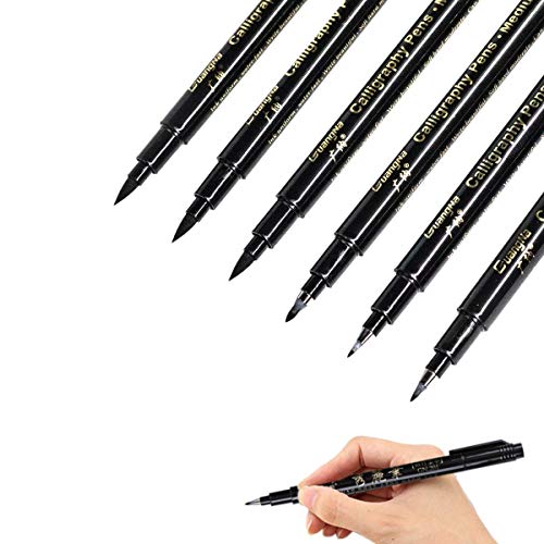Rotuladores de Lettering, Plumas de Caligrafía, Rotuladores de Caligrafía para Manga, Bullet Journal, Caligrafía y Dibujos