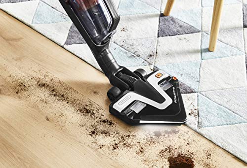 Rowenta Air Force Serenity RH9174 aspirador escoba sin cable, 70 min autonomía, cabezal de aspiración Delta, cepillo motorizado, Anti-Ruidos, batería de litio, doble filtración (Reacondicionado)