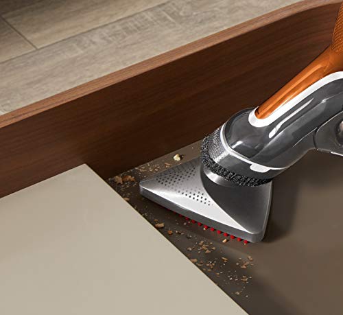 Rowenta aspiradora escoba sin cable Air Force Flex 760, potencia de succión de 180 airwatts, batería de iones de litio, autonomía de 1 h y 15 min y la última tecnología con tubo flexible, RH9574WO