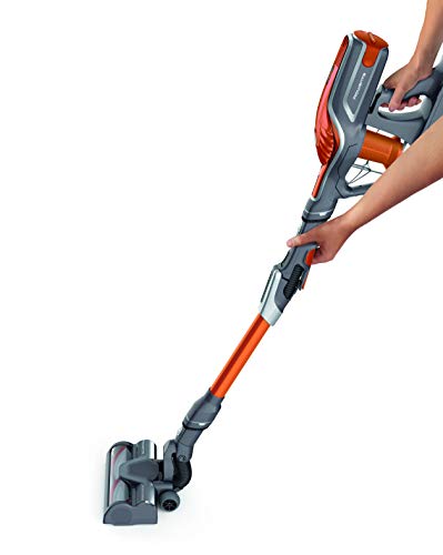 Rowenta aspiradora escoba sin cable Air Force Flex 760, potencia de succión de 180 airwatts, batería de iones de litio, autonomía de 1 h y 15 min y la última tecnología con tubo flexible, RH9574WO