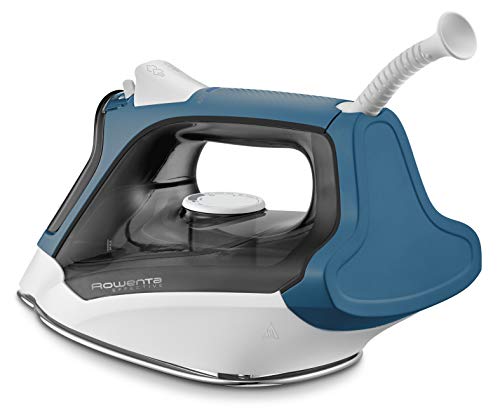 Rowenta Effective DX1550D1 - Plancha ropa vapor 2200 W, golpe de vapor 110 gr/min, vapor continuo 30 g/min, depósito de agua transparente, suela de acero inoxidable antirrayaduras, función Autosteam