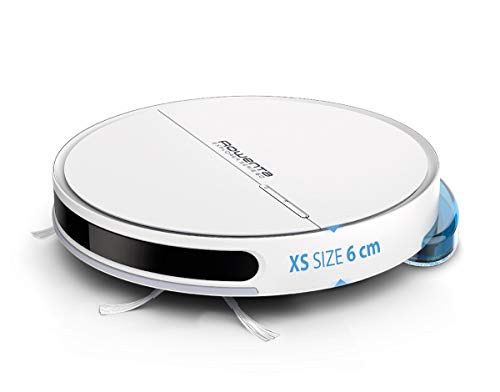 Rowenta Explorer Serie 60 Allergy Care Connect RR7447 - Robot Aspirador fregasuelos, navegación y sistema mapeo permanente y personalizado, Wifi, Alexa y Google Assistant