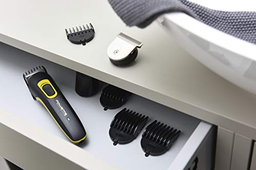 Rowenta Multistyler 8 en 1 Basic TN8940 - Cortapelos y barbero profesional con 60 min de autonomía, 8 accesorios de corte y fácil limpieza