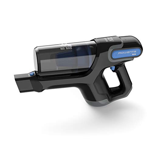 Rowenta X-pert 160 RH7221WO Aspiradora de mano sin cable, cabezal alta succión con LED y cepillo motorizado, batería Ion-litio 22 V larga duración, hasta 45 min, sin bolsa, para suelos, zonas altas
