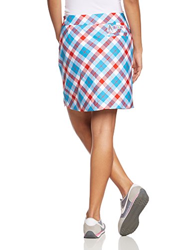 Royal & Awesome Plaid a Blinder - Falda-pantalón de Golf para Mujer, Multicolor, Talla 46