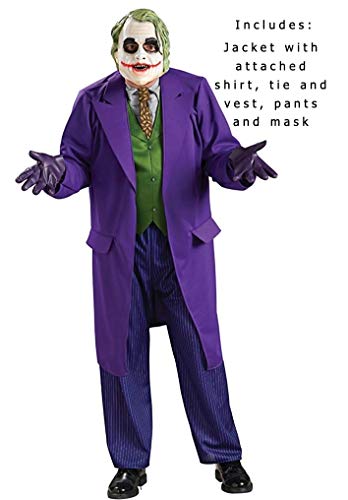 Rubbies - Disfraz de Joker para hombre, talla única (I-888632STD)