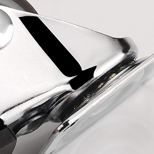 Ruedas pequeñas de 25 mm con tornillos Ruedas de servicio pesado Rueda giratoria Ruedas de goma para muebles Carro de mesa Silla de oficina Ruedas de ruedas